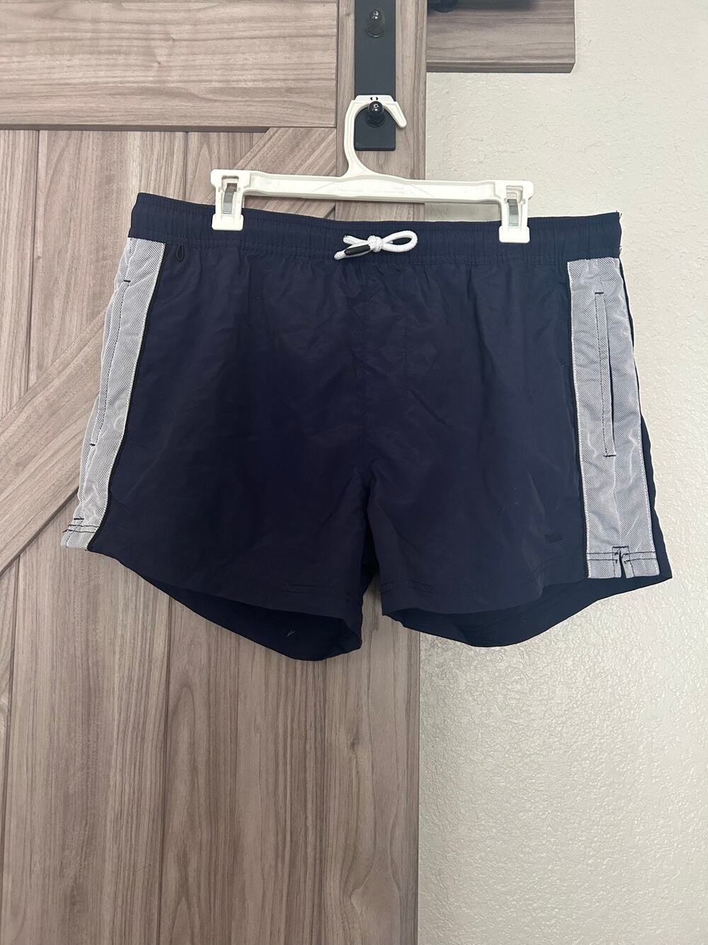 NWT DOOA Color blocked mens swim trunks XXL